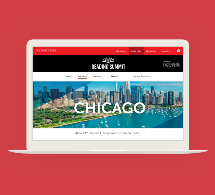 Scholastic Reading Summits Website