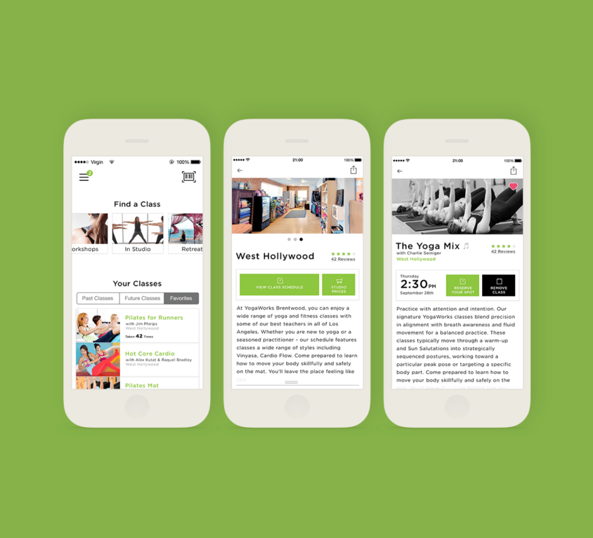 YogaWorks App